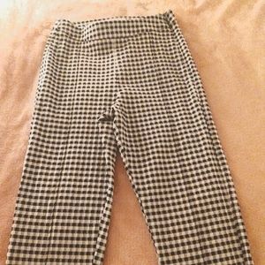 💕Scotch & Soda, Size XS. Black and White Checkered Slacks 💕